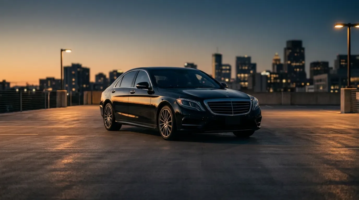 Luxury sedan chauffeur Los Angeles
